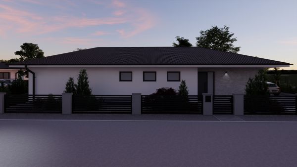 Dom typ B – exteriér