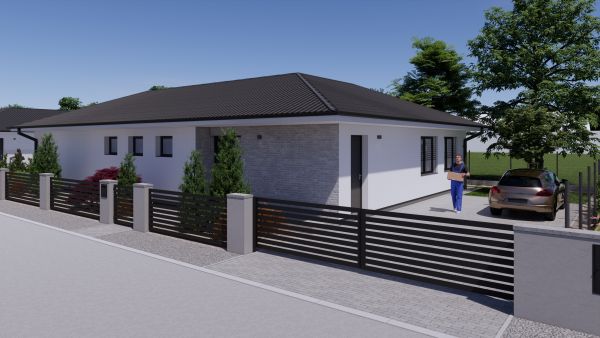 Dom typ B – exteriér