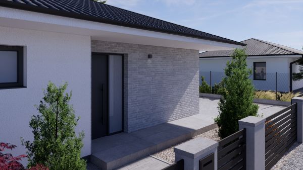 Dom typ B – exteriér