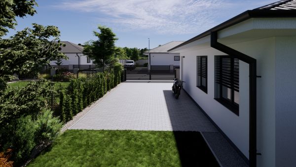Dom typ B – exteriér
