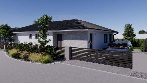 Dom typ B – exteriér